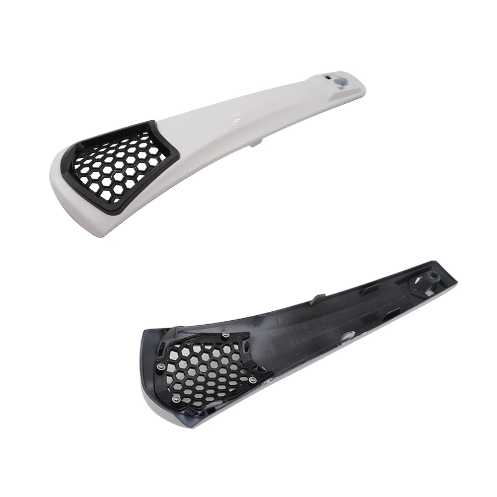 For Vespa PRIMAVERA SPRINT 150 Motorcycle Accessories Front Cowl Decoration Cover Tie White Lacquered Black Grid