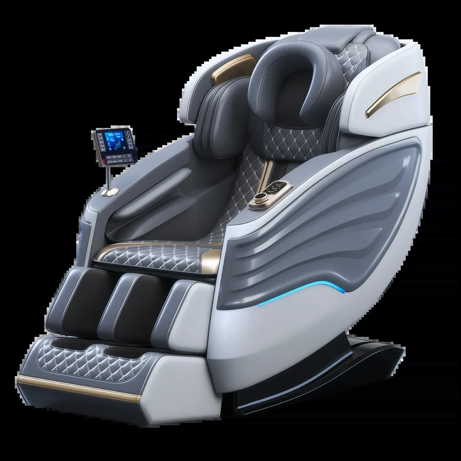 

Head Massage Chair 4d Zero Gravity Bluetooth Music Relax Massage Chairs Full Body Comfort Heat Luxury Electric Office Chair Sofa
