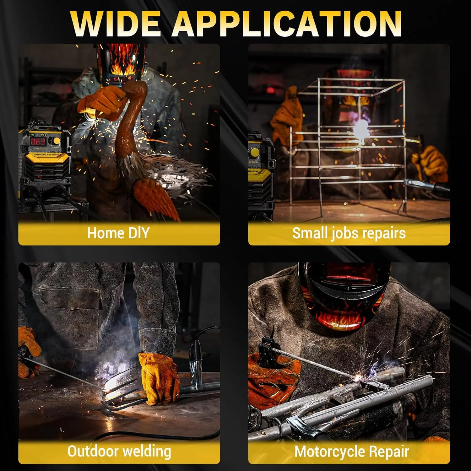 MMA ARC Welder Machine 160A IGBT Digital Display
