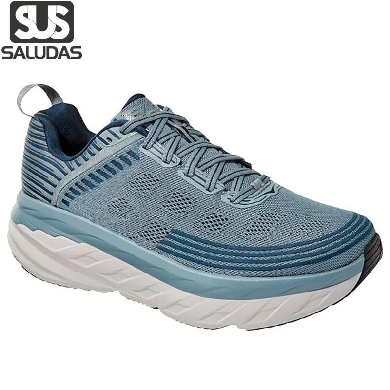 

SALUDAS Bondi 6 Man Running Shoes Anti-skid Shock Absorption Road Cross-country Running Shoes Outdoor Trail Jogging Casual Shoes