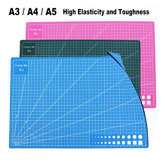 1 Pcs A2 Cutting Mat 45*60cm Fabric Cutting Pad PVC Paper Fabric Cutting  Board Automatic Recovery Cutter Pad DIY Hand Tools - AliExpress