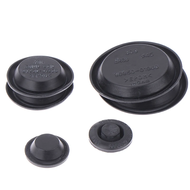 2PCS Door Clog Waterproof Plug Car Door Stopper Plate Screw 90950