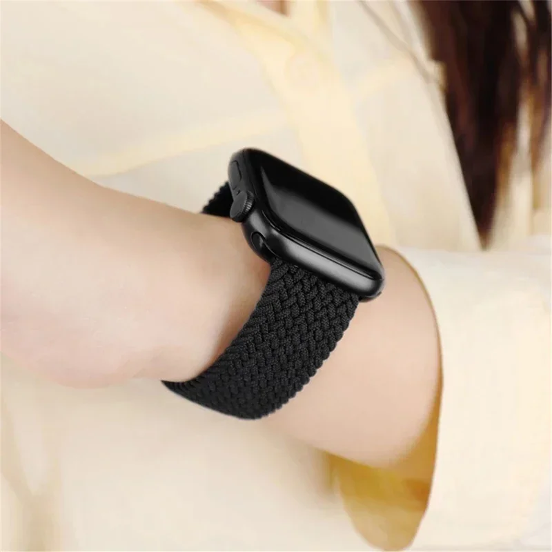 Braided Solo Loop Strap for Apple Watch - Stylish and Comfortable Wristband Bracelet