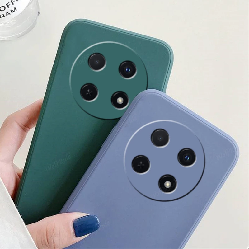 For Huawei Nova 12i Case Cover Huawei Nova 12i Capa Phone Back Bumper Shockproof TPU Liquid Silicone Soft Fundas Huawei Nova 12i 3