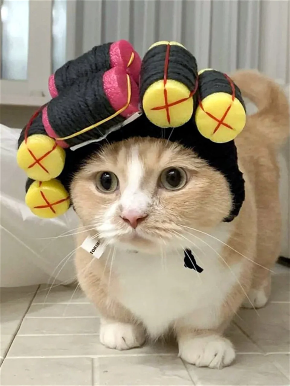 Funny Pfps Funny Cat Hat Cute Refined Pet Hat Puppy Kittens Cool