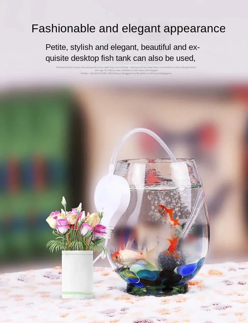 Title 4, Ultra silent Aquarium air pump Air compressor O...