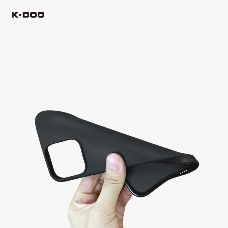 K-DOO Q Series Phone Cover - Flexible Frosted TPU Gel Soft Case Protector