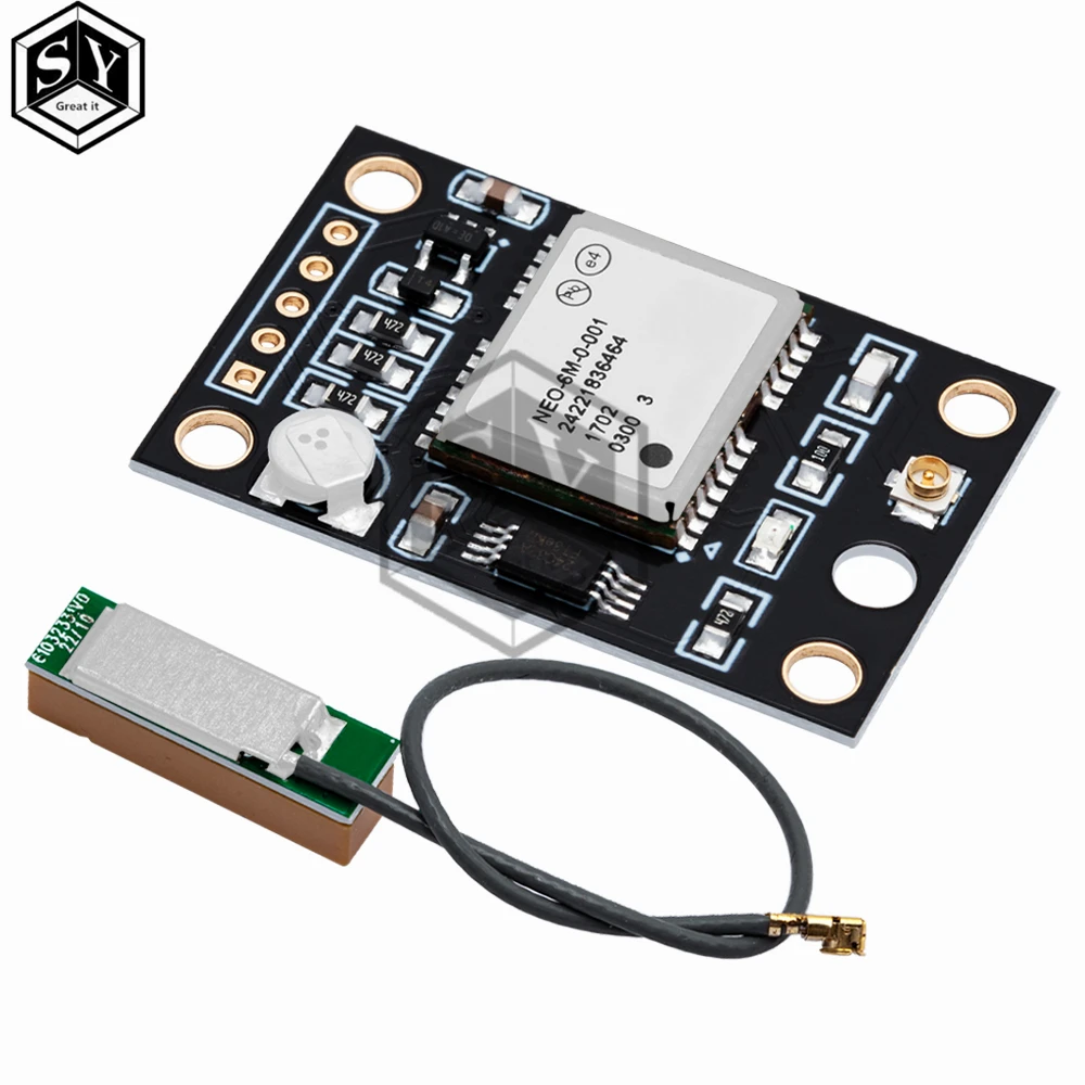 Antenne céramique passive du module GPS GY-NEO6MV2 NEO-6M pour Arduino APM, gros plan