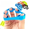 2pcs Silicone Five-Finger Training Hand Expanders Exerciser Wrist Stretcher Finger Gripper Expander Strength Rehabilitation