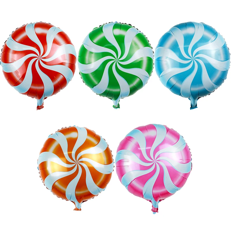 Vibrant Candy Donut and Lollipop Foil Balloons for Celebrations and Decor