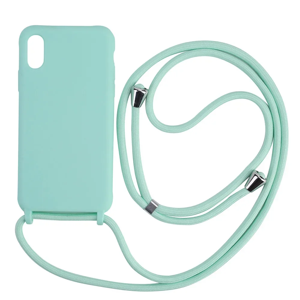 Universal Crossbody Lanyard Rope Strap Phone Case with Adjustable Cord Cover