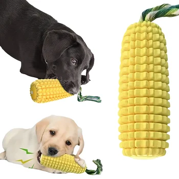 Squeaky TPR Corn Dental Chew Toy 1