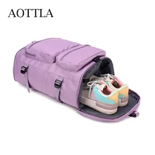 AOTTLA-다기능 여행 대용량 백팩 남녀 공용, 스포츠 가방, 크로스바디백, 핸드백, 신상