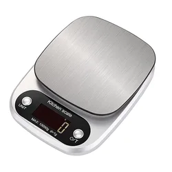 High - Precision Digital Kitchen Scale with LCD Display for Food, Jewelry, and Coffee Weighing - 10kg Capacity (10KG)