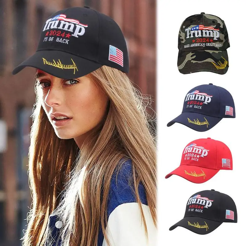 Yoga Baseball Hats Trump Hats Cap Baseball Embroidery Camo USA Make Keep America Great Again Snapback President Hat