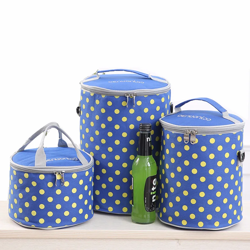 Thickened Cylinder Environmental Protection Lunch Bag Japanese Portable