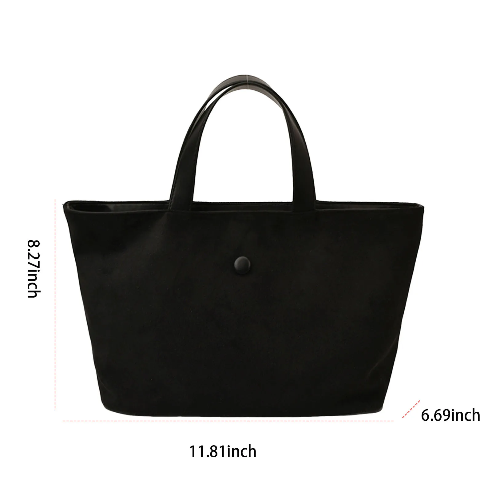 Women Girl Frosted PU Leather Single Shoulder Tote Bag Top Handle Bag Solid Color Handbag for Travel Shopping Work Daily Use