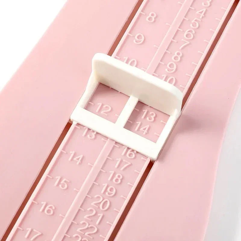 Children's Foot Length Measuring Ruler Fittings Kids Toddler Foot Measure Gauge Shoes Size Measuring Ruler Tool Baby Boy Girl