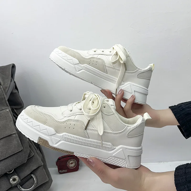 Women Summer Breathability Sneakers 2023 Spring New Versatile Casual Thick Soled Soft Bottom Anti-Slip Comfortable Running Shoes