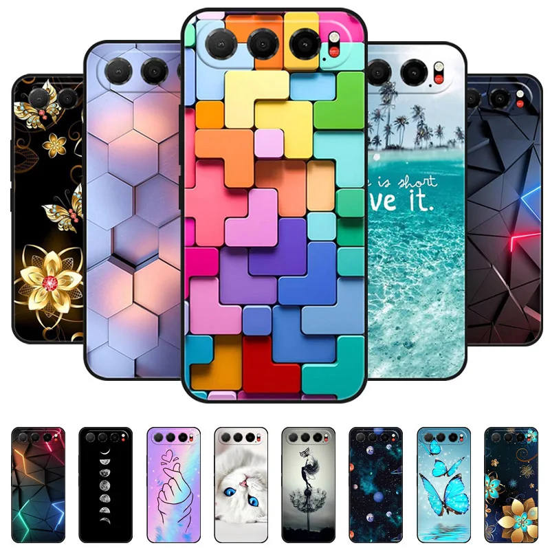 ZTE Nubia Air 5G Shockproof TPU Silicone Cat Phone Case - Soft, Durable, and Stylish Cover