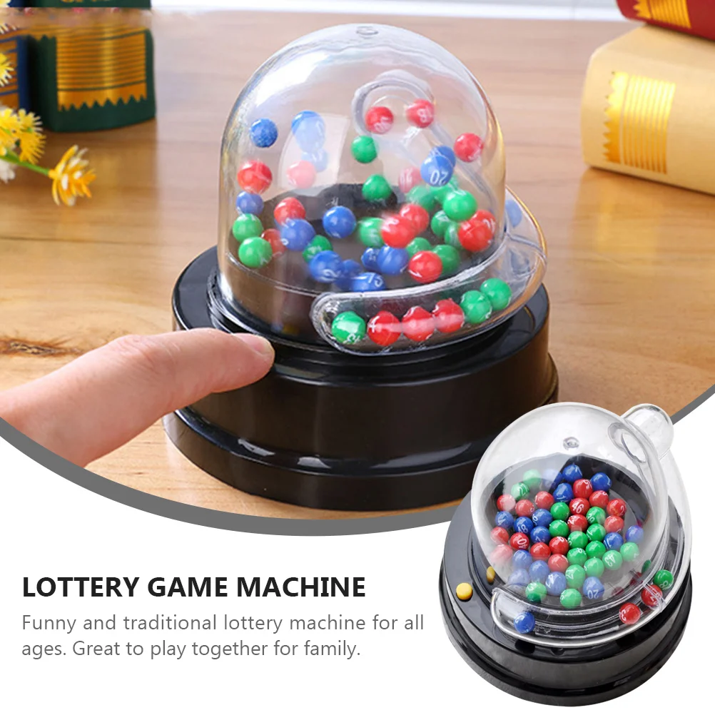Thrilling And Fun Mini Lottery Machine 