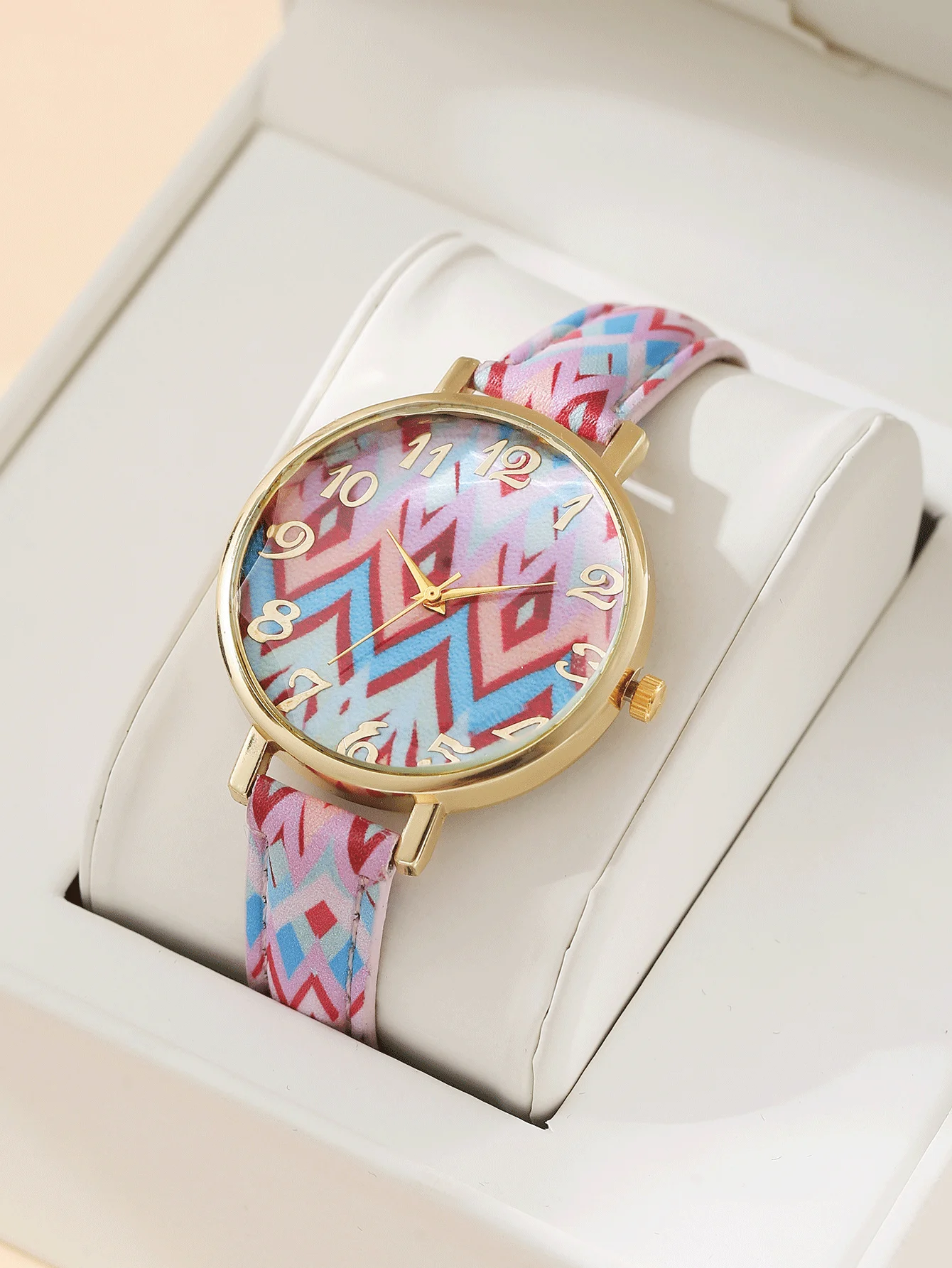 Women's Watch Student Quartz Watch Rainbow Watch Women's Set
