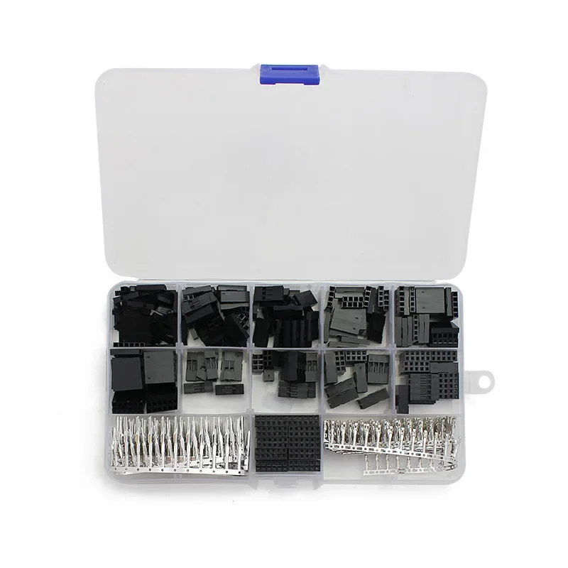 

620pcs 2.54mm Dupont Jumper Header Connector Kit with Male/Female Terminals, Dupont Connector Assortment Kit for DIY electronic