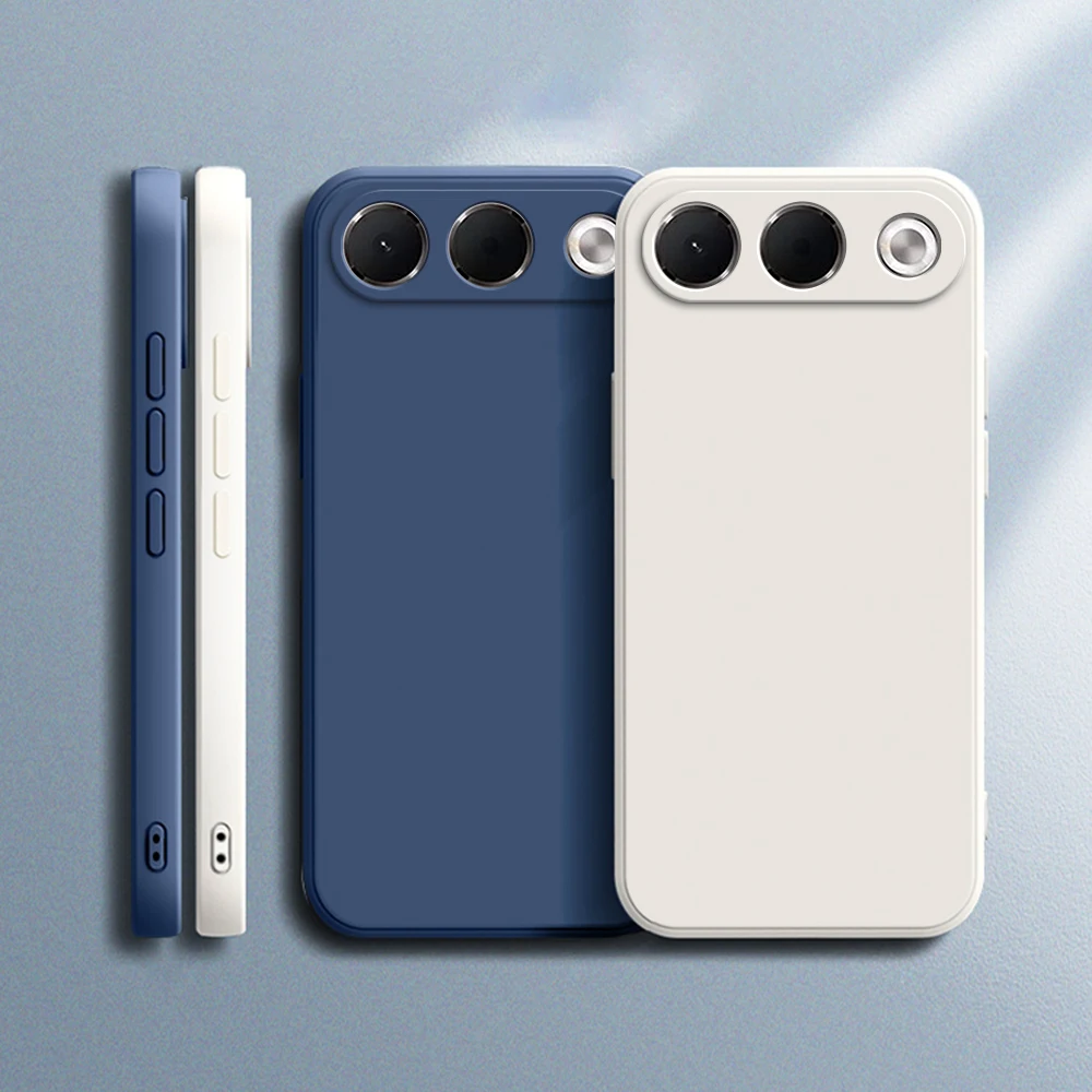 Candy Phone Cases with Camera Protection and Liquid Silicone Back Cover
