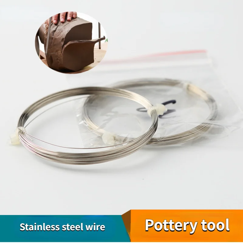 

Керамическая проволока из нержавеющей стали, керамика, ручная работа, режущая глина, строка, разминающее искусственное изделие, инструменты для сегментирования