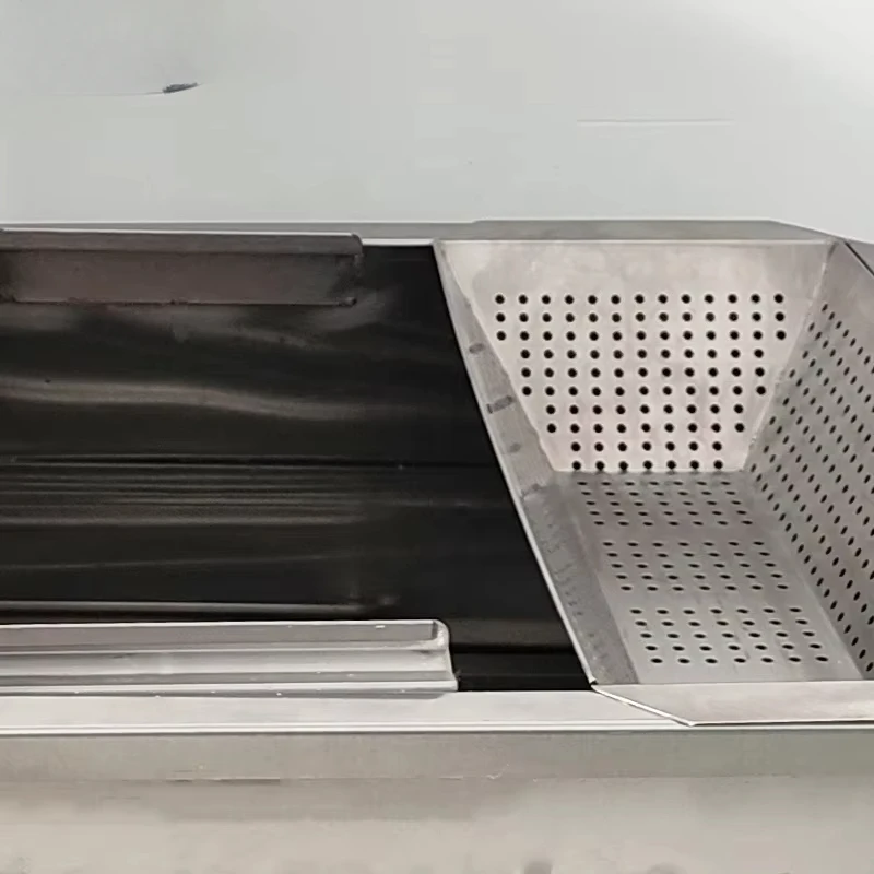 Stainless Steel Commercial KFC Cooking and Frying Pan Oil Filter Truck/oil Filter Machine