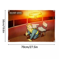 Retro Fallout Logo Flag - Cool Room & Outdoor Wall Hanging Art Banner Decoration - 150x200CM (Z9)