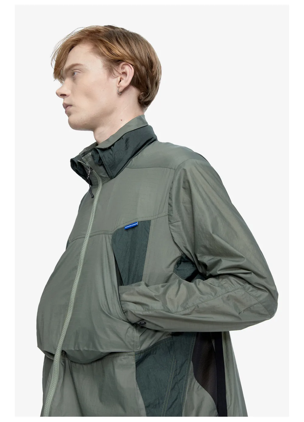 Reindee Lusion 23ss Light breathable UV protection jacket high collar shape adjustable hood techwear gorpcore