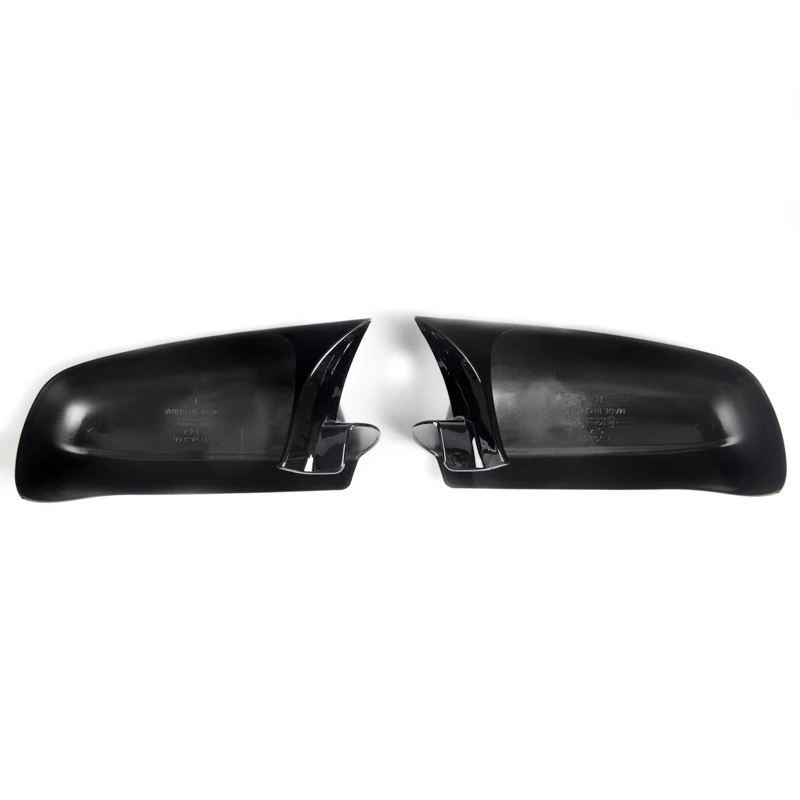 Rhyming für VW Golf 4 MK4 GTI R 1997–2004, Rückspiegel-Abdeckung, Aufkleber, Gehäuse, glänzend schwarz, Kohlefaser, Seitenspiegelkappen – Detail 5