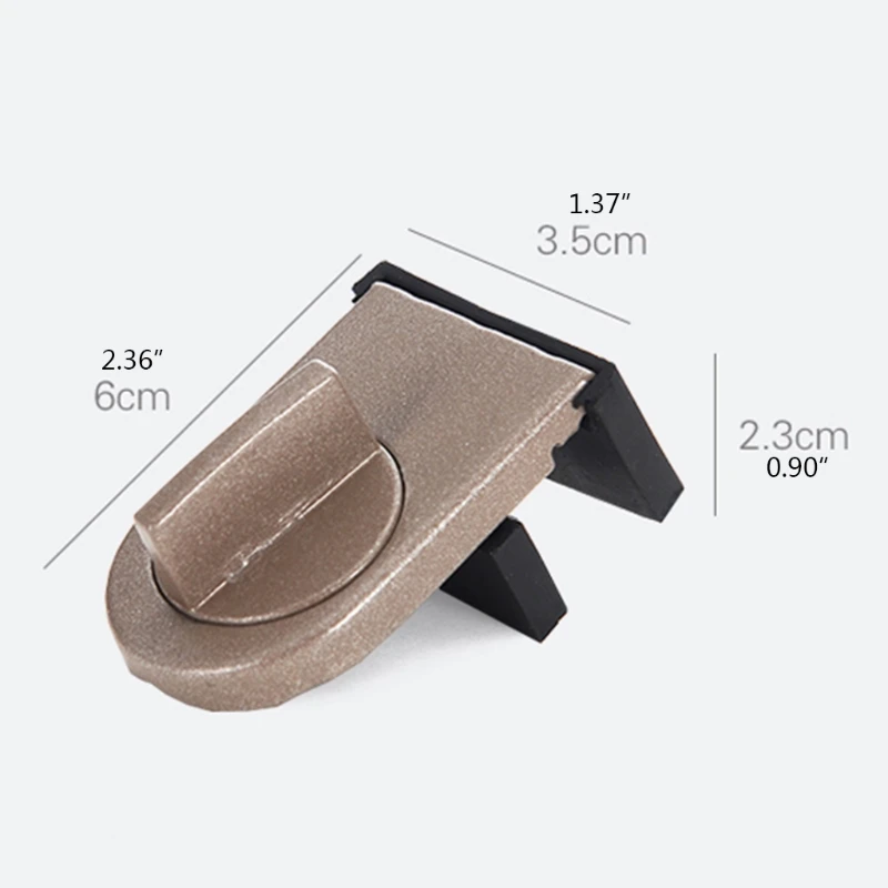 Sliding Sash Stopper Window Safety Lock for Door Frame Cabinet Locks Sliding Doors Security Anti-Theft Lock for Kids