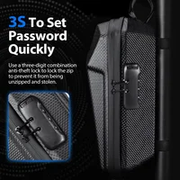 NEWBOLER 5L Electric Scooter Front Bag With Password Lock Large Capacity Electric Scooter Bag Outdoor Storage For Xiaomi Scooter - Image 3