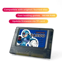 Fastest SAROO Cart All In One For Sega Saturn US/JP/EU Consoles Auto 1MB/4MB 0.8 Firm Elite Fenrir MOD Multi-Disc Games 3