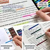300 Sheets sticky not Transparentes Sticky Notes Self-Adhesive Annotation Read Books Bookmarks Tabs Notepad Aesthetic Stationery 3
