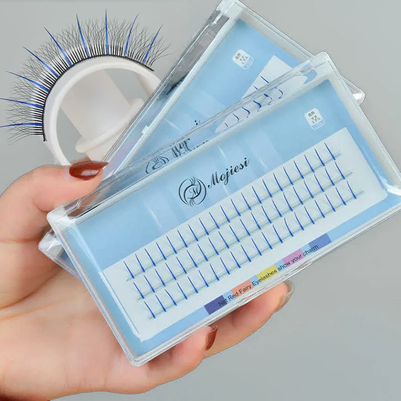 

Комиксные ресницы, волшебные накладные ресницы, сегментированные одиночные сказочные ресницы, самопрививание, цветные ресницы для наращивания.