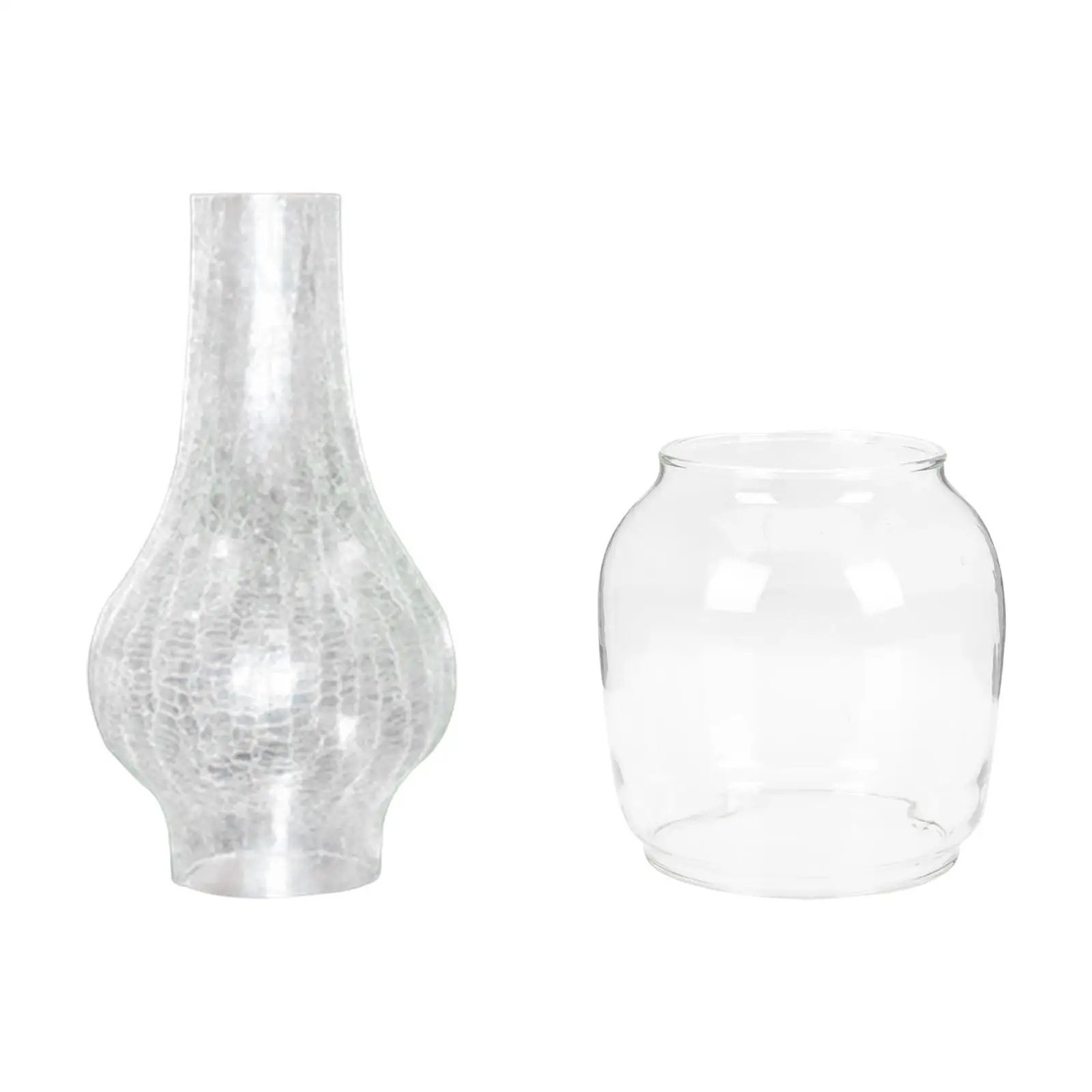 Oil Lamp Chimney Lamp Shade Kerosene Glass Shade Light Cover Decor Craft for