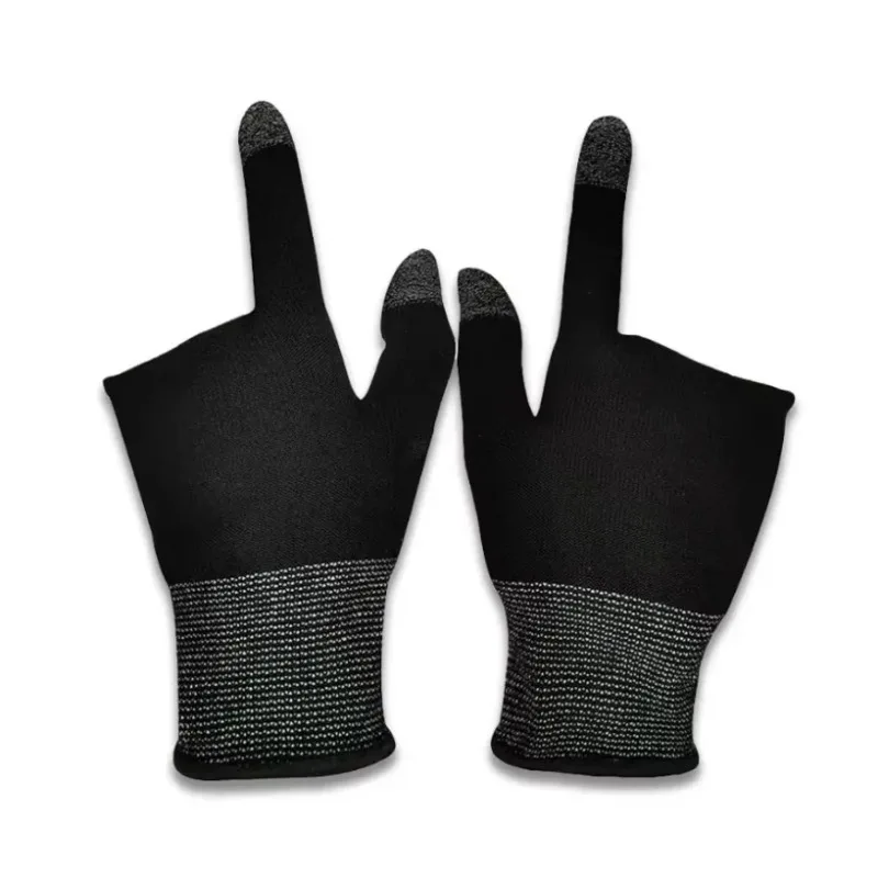 2PCS Finger Thumb Sleeve Gloves For Gamer Non-scratch Mobile Gaming Gloves Gaming Accessories Comfortable Sweat Proof
