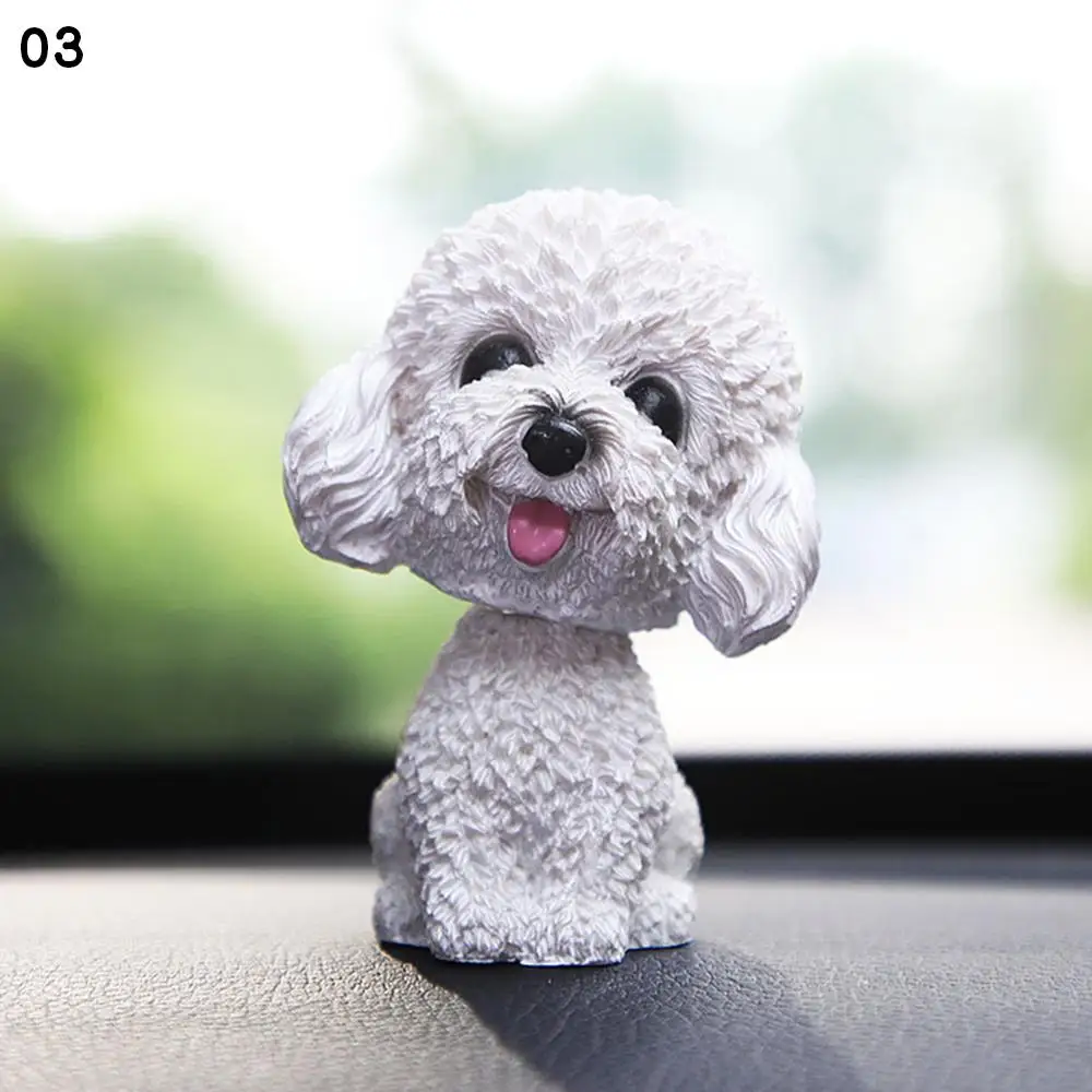 Auto Dashboard Spielzeug Geschenk Nickte Hund Lustige Schütteln Kopf Hund  Niedlichen Welpen Puppen Schaukel Auto Ornamente Hause Auto Innen Dekoration  - AliExpress