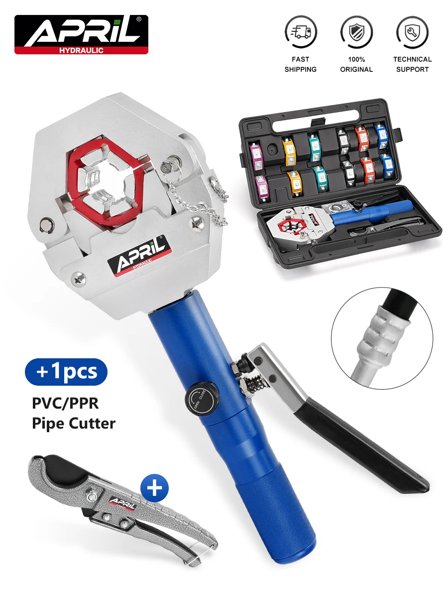 Hydraulic Crimping Tool Hydra-Krimp 71500 Manual A/C Hose Crimper Kit