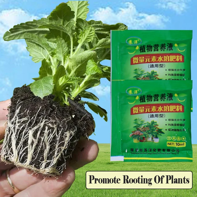 10 Db Növényi Tenyésztési Tápanyagoldat Növény Növekedése Magas Koncentrációjú Műtrágya Virágok És Zöldségek Univerzális Lendületes Elemek - Image 4