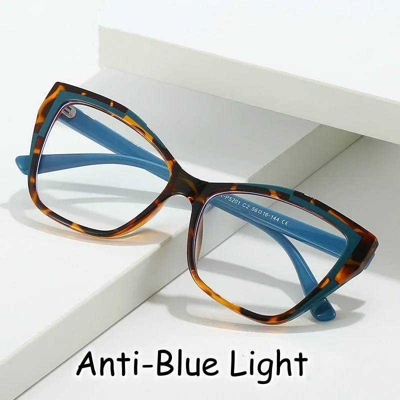 

Men Women Eyeglasses Optical Spectacle Blue Light Blocking Glasses New Trend Cat Eye Frame Eyeglasses Ladies Fashion Eyewear