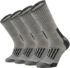 80% Merino Wool Socks Warm Thicken Hiking Cushion Crew Socks For Men Women Breathable Sports Socks Moisture Wicking Euro Size