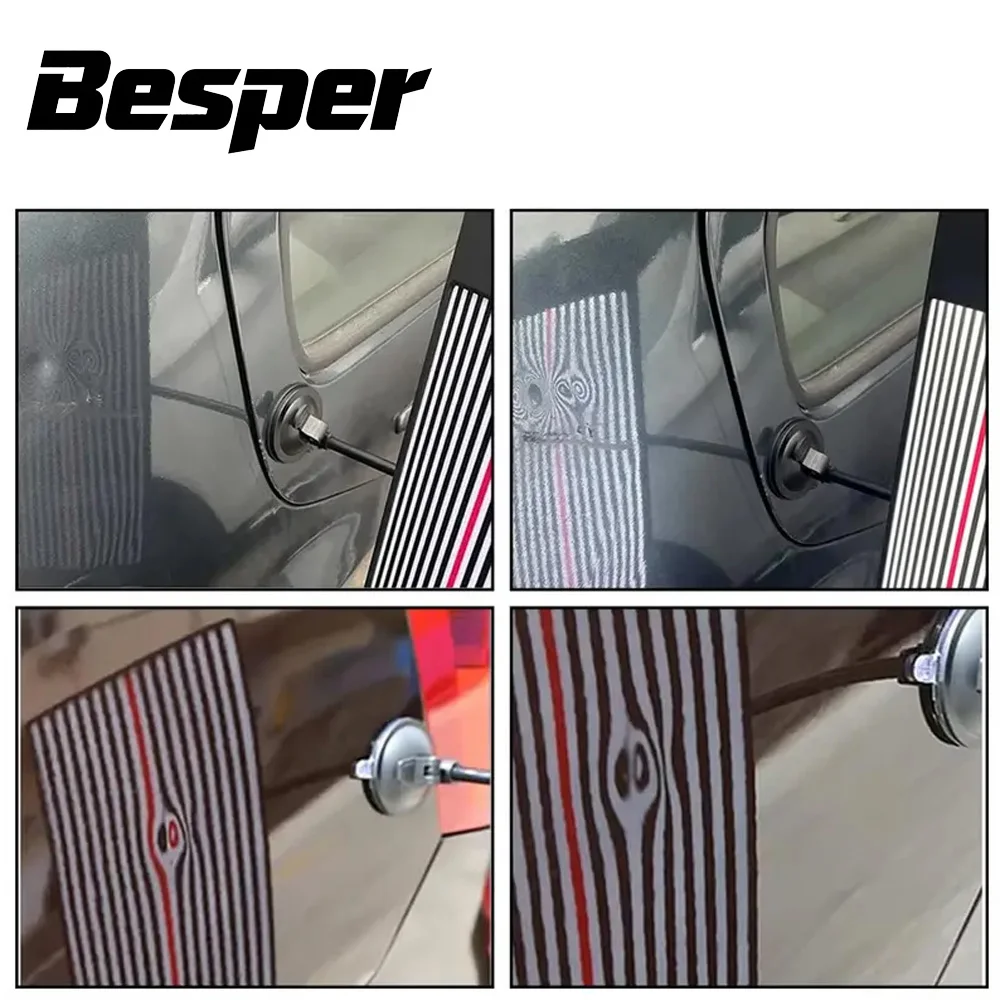 LED Light Line Wire Board Car Paintless Dent Removal Support Battery USB Reflection Board Tools For Car Depression Assist Repair