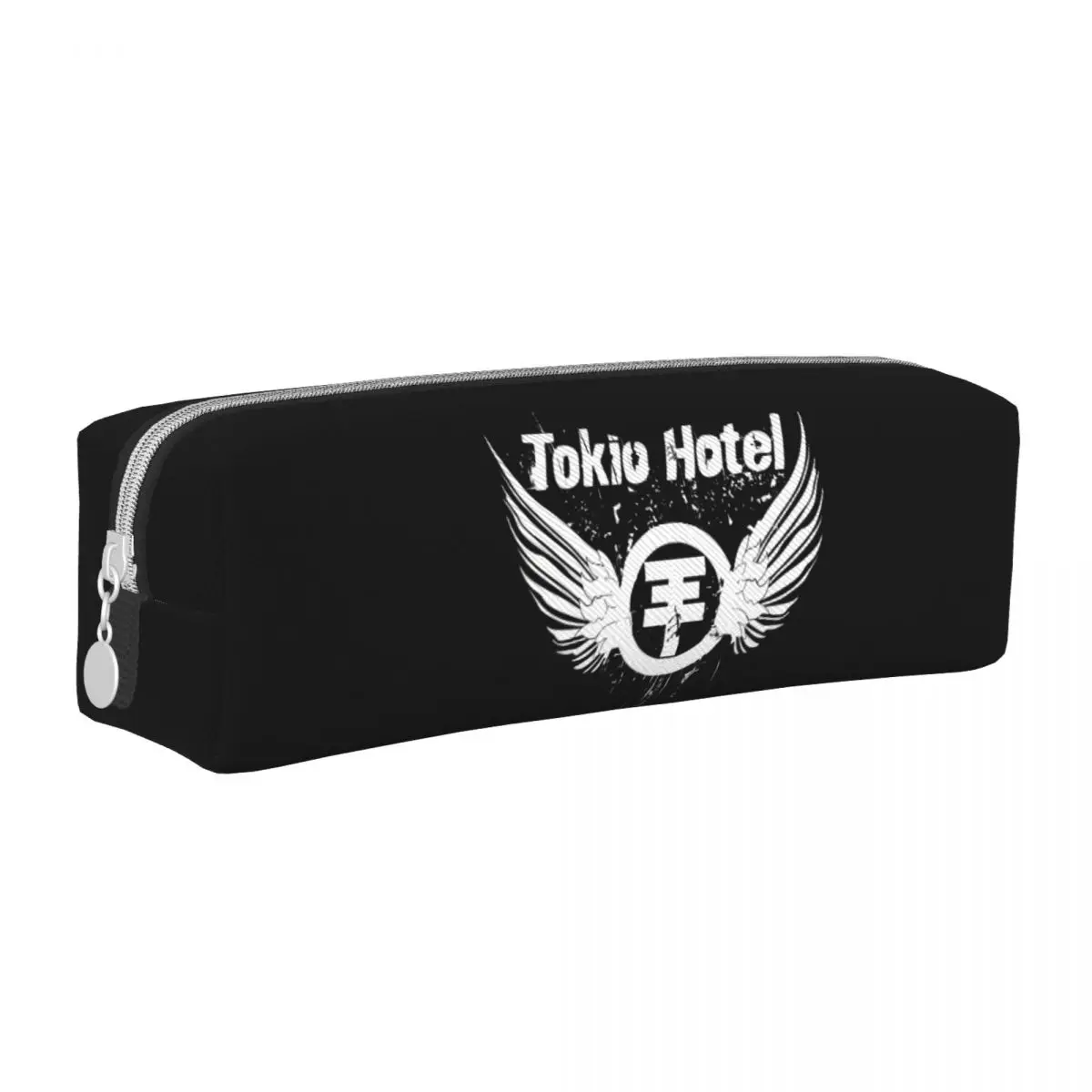 Creative Tokio Hotel Rock Music Pencil Case Band Bill Kaulitz Pencil Pouch Pen Box for Girl Boy Bag School Supplies