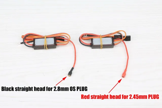 Rcexl ver 2,1 universal an bord glüh system methanol motor zündung mit led  anzeige für os ys saito hsp rc auto flugzeug - AliExpress