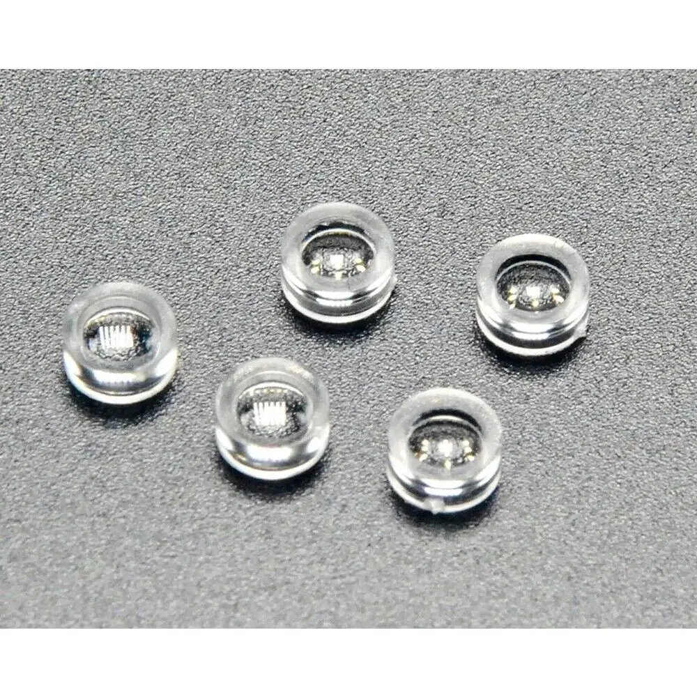 100pcs 5mm 7mm Diameter Plastic Laser Focusing Lens Collimating Lens for Laser Diodes