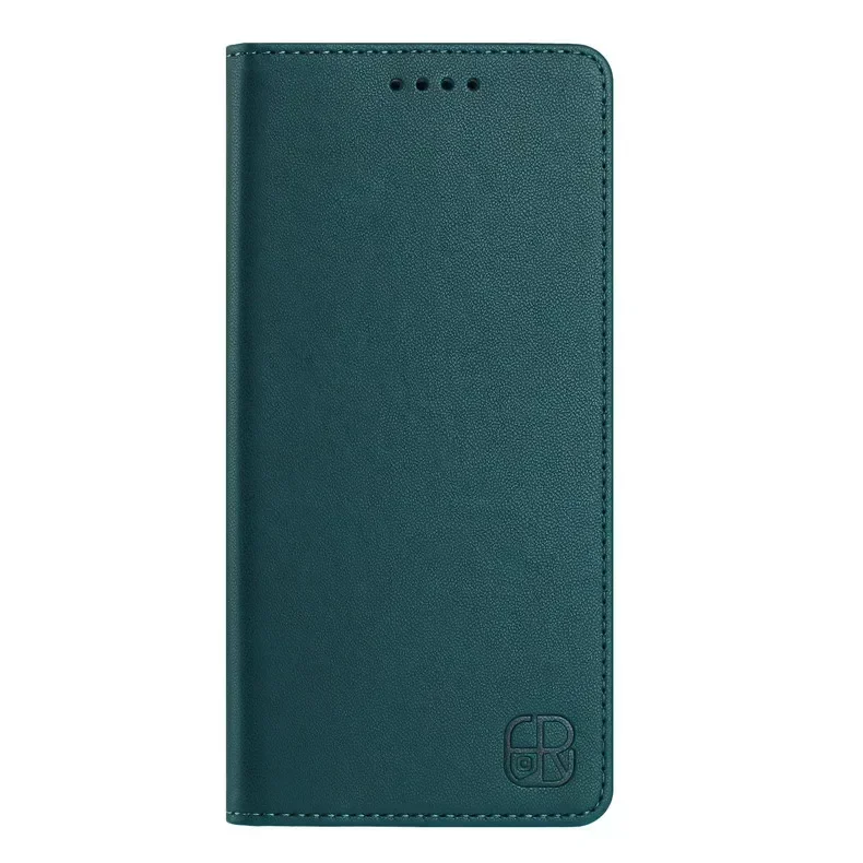 Magnetic Leather Wallet Flip Case with 360° Protection